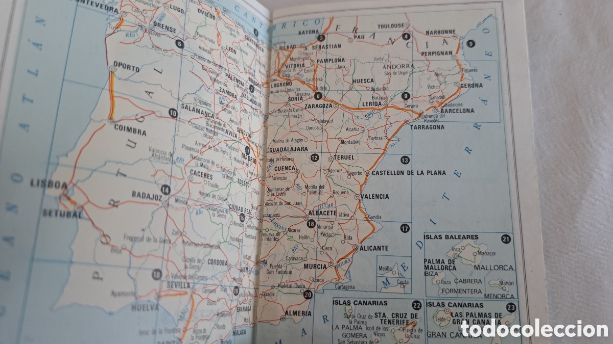 Mapas contempor&aacute;neos: MAPA DE CARRETERAS - SERVICIO GEOGRAFICO DEL EJERCITO - Foto 3