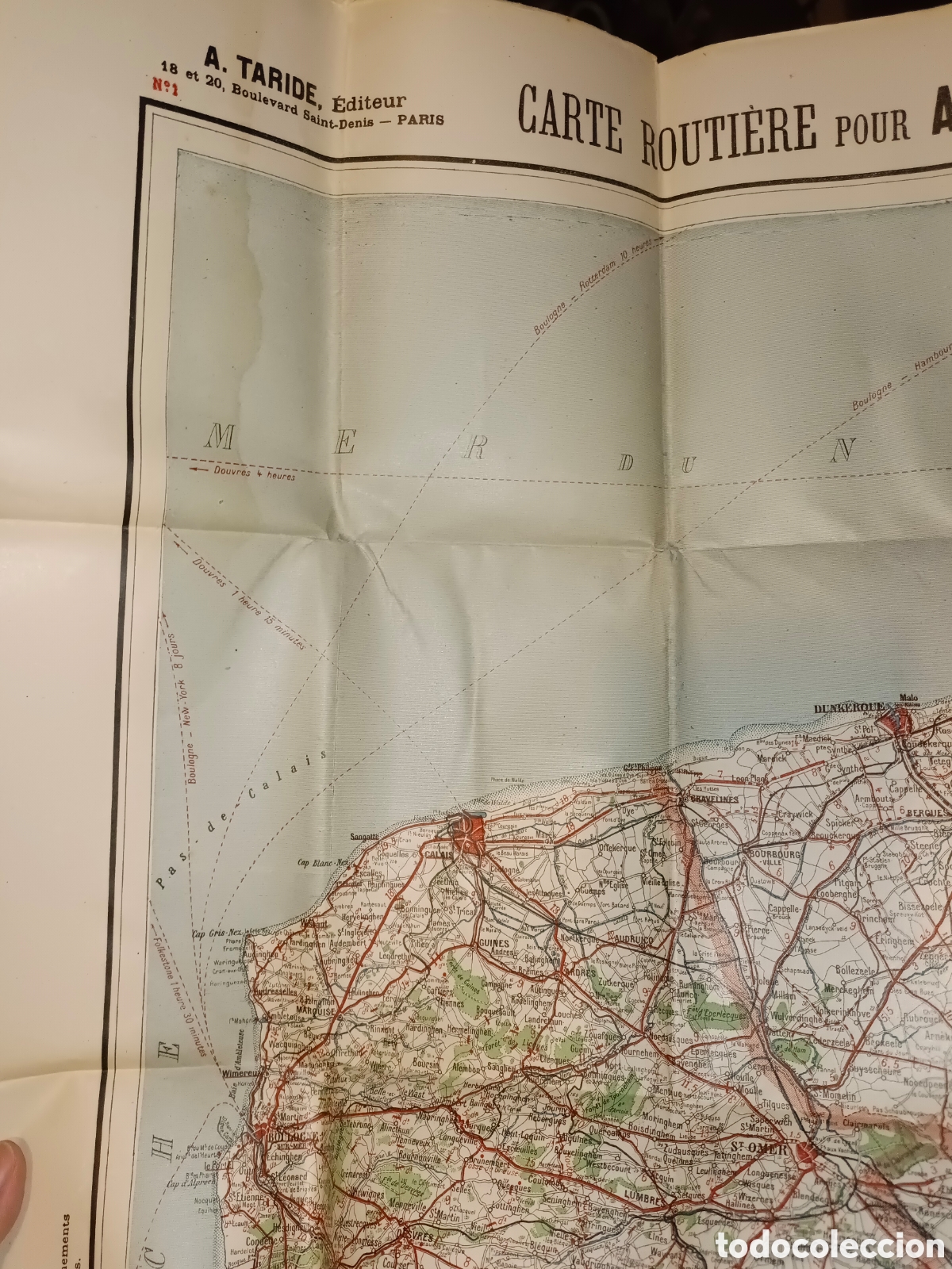 Mapas contempor&aacute;neos: Carte Taride N 1 en franc&eacute;s - Foto 8