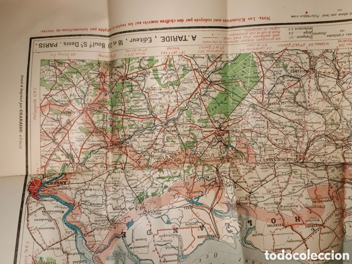 Mapas contempor&aacute;neos: Carte Taride N 1 en franc&eacute;s - Foto 9