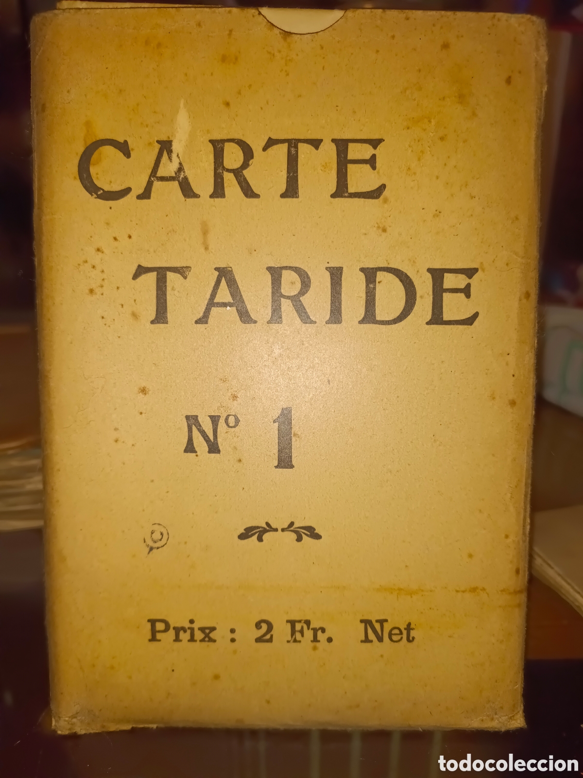 Mapas contempor&aacute;neos: Carte Taride N 1 en franc&eacute;s - Foto 1