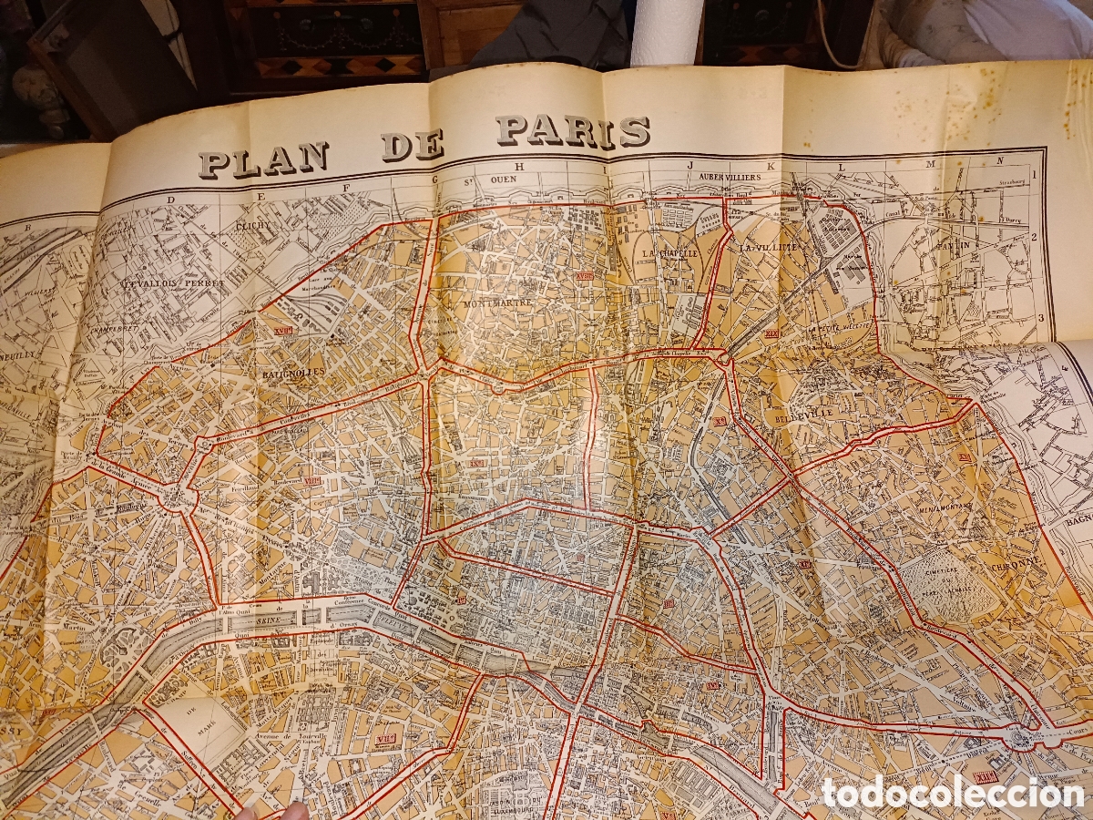 Mapas contempor&aacute;neos: Nouveau Plan de Paris - Foto 4