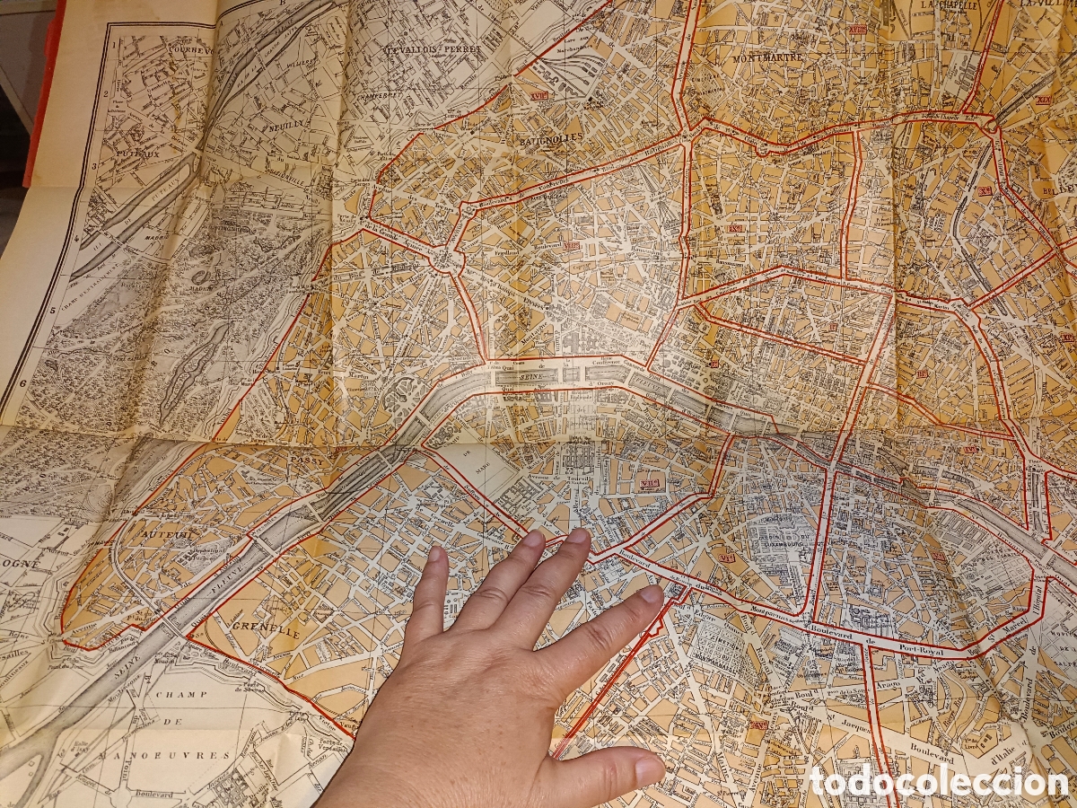 Mapas contempor&aacute;neos: Nouveau Plan de Paris - Foto 5
