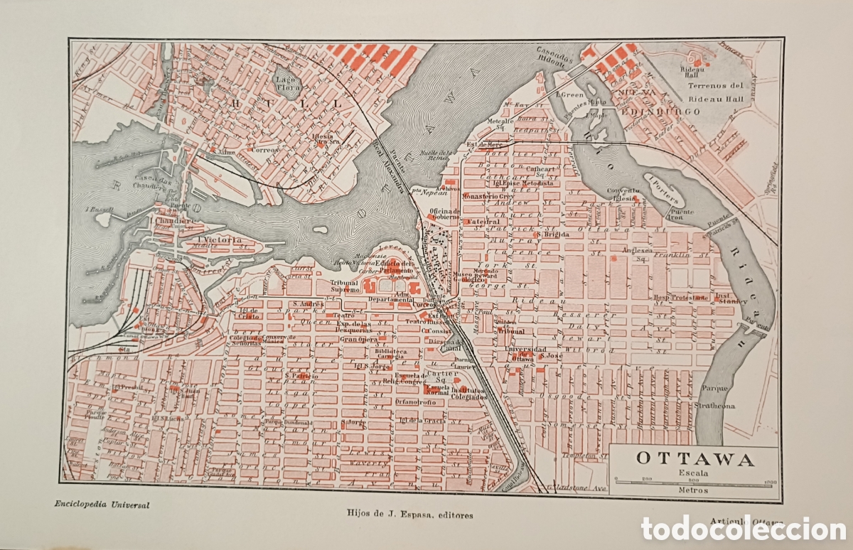 Mapas contempor&aacute;neos: Antiguo Plano de Ottawa - Foto 1
