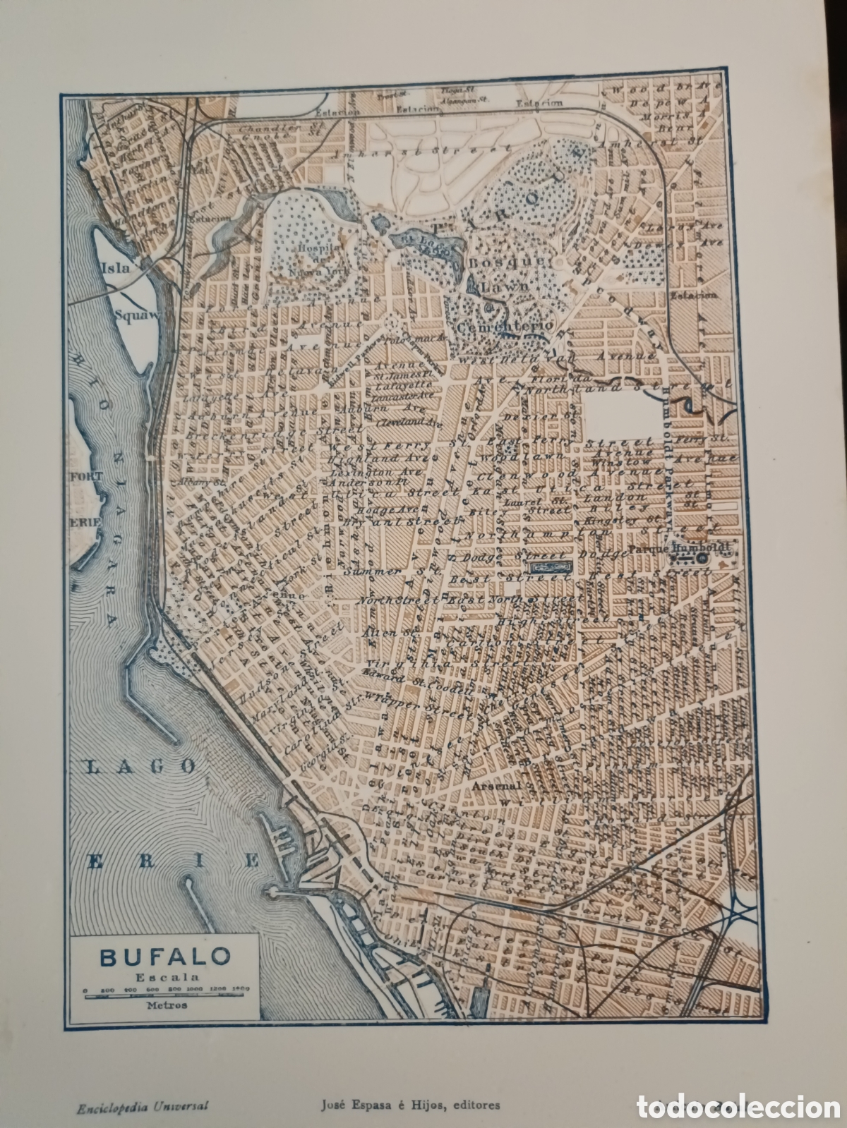 Mapas contempor&aacute;neos: Antiguo Plano de Bufalo - Foto 1