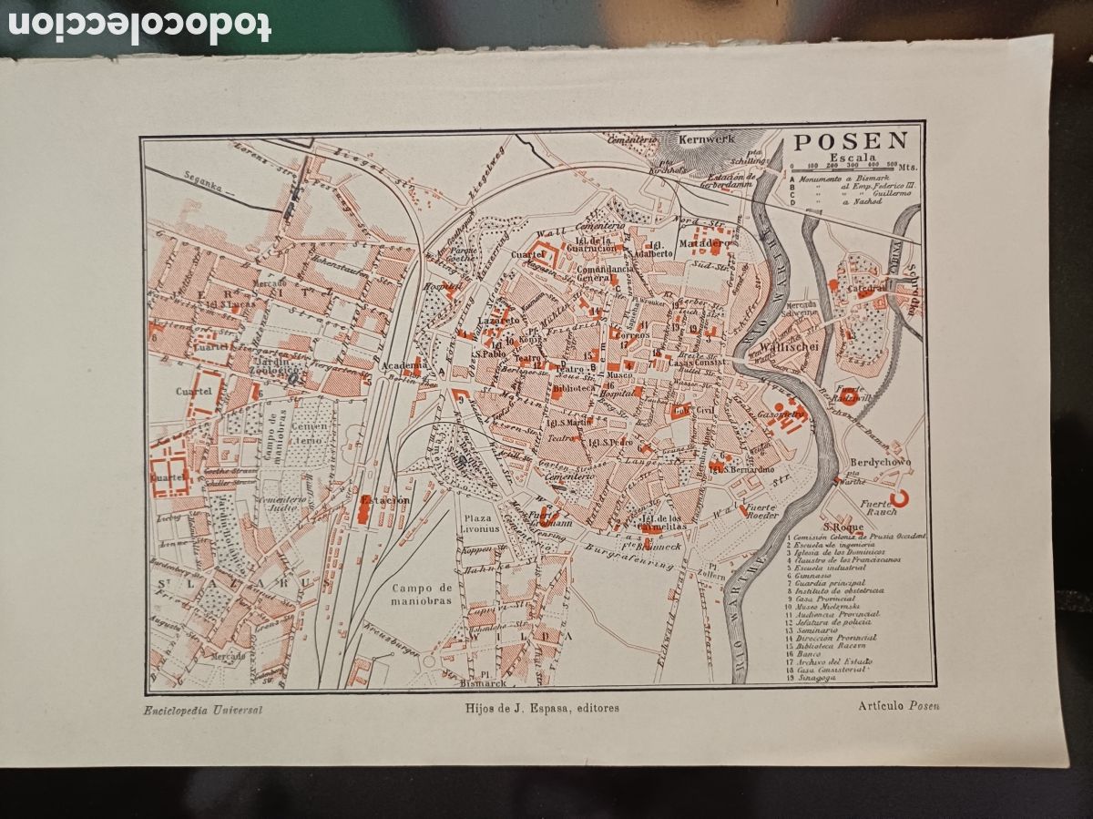 Mapas contempor&aacute;neos: Antiguo Plano de Potsdam - Foto 1