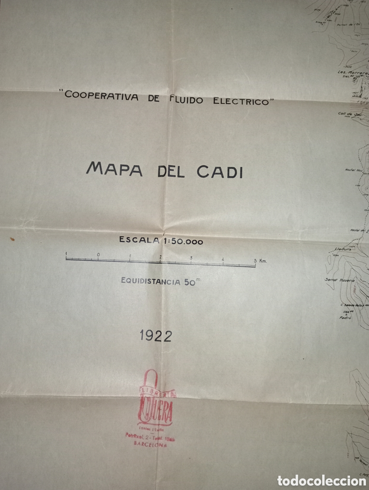 Mapas contempor&aacute;neos: Mapa del Cad&iacute;. A&ntilde;o 1922 - Foto 2