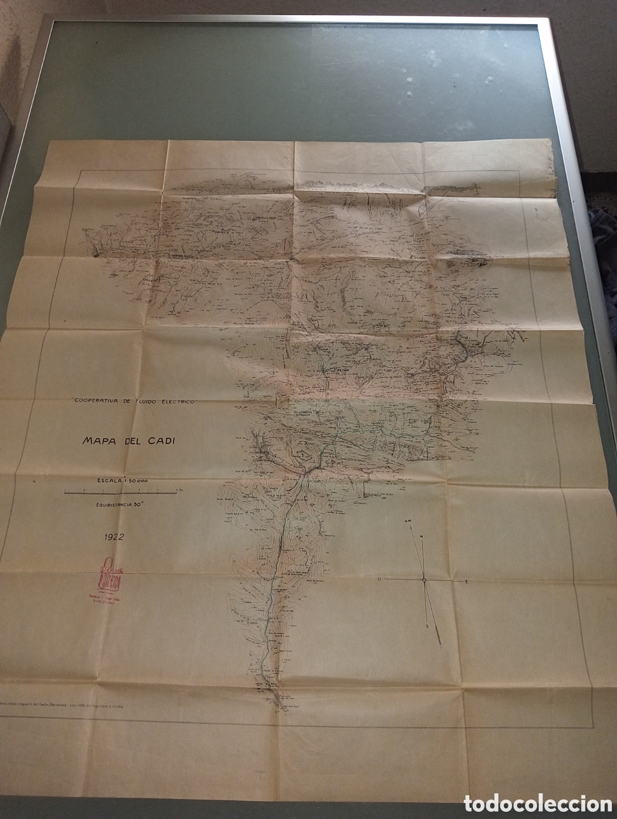 Mapas contempor&aacute;neos: Mapa del Cad&iacute;. A&ntilde;o 1922 - Foto 1