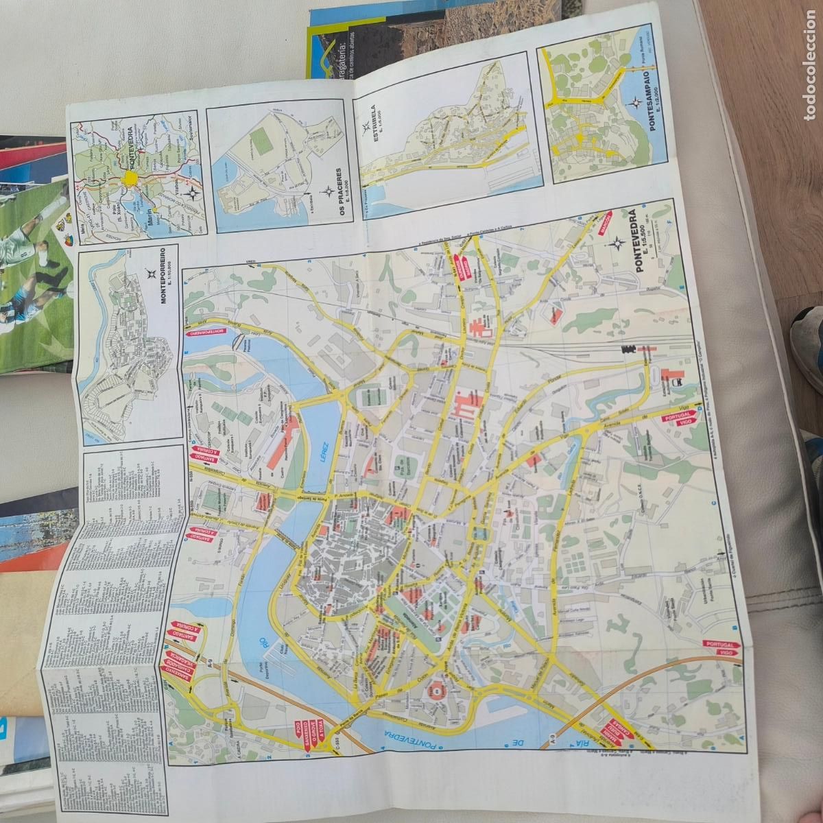 Mapas contempor&aacute;neos: Pontevedra plano mapa - Foto 2