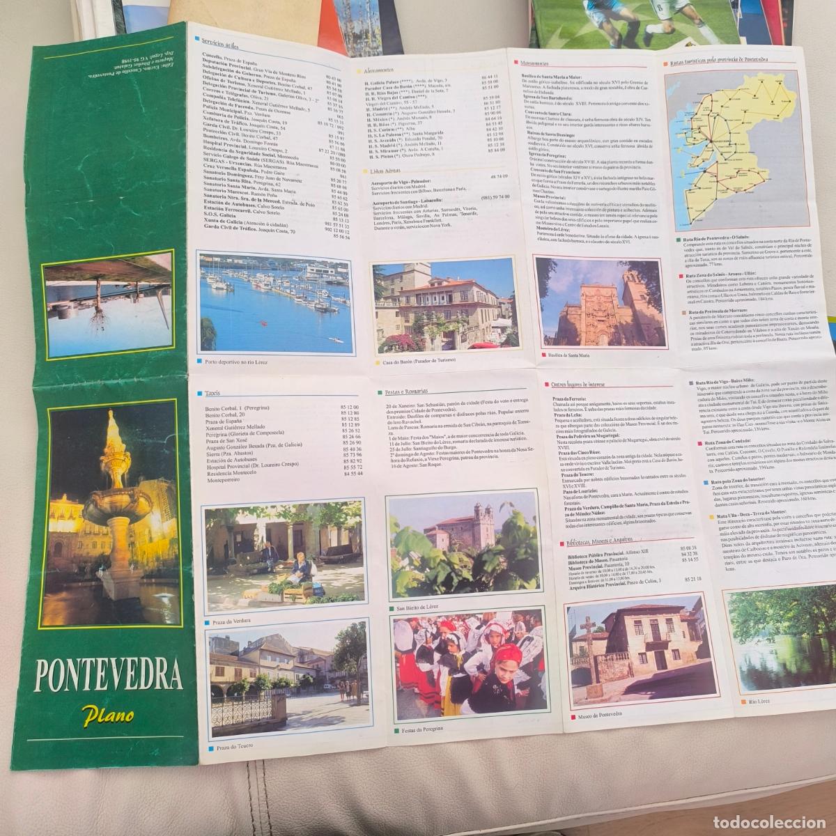 Mapas contempor&aacute;neos: Pontevedra plano mapa - Foto 3