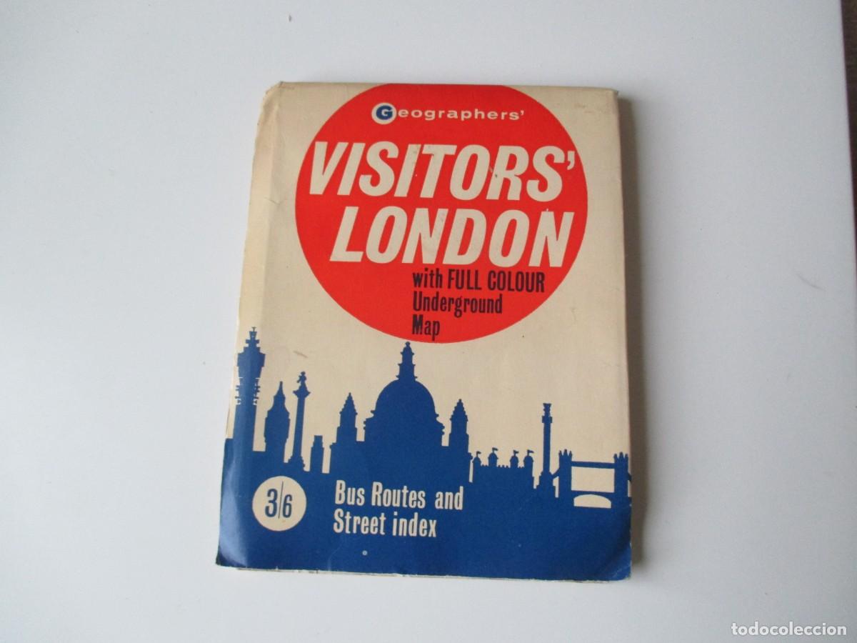 Mapas contempor&aacute;neos: VISITORS&acute; LONDON (Mapa) W34652 - Foto 1