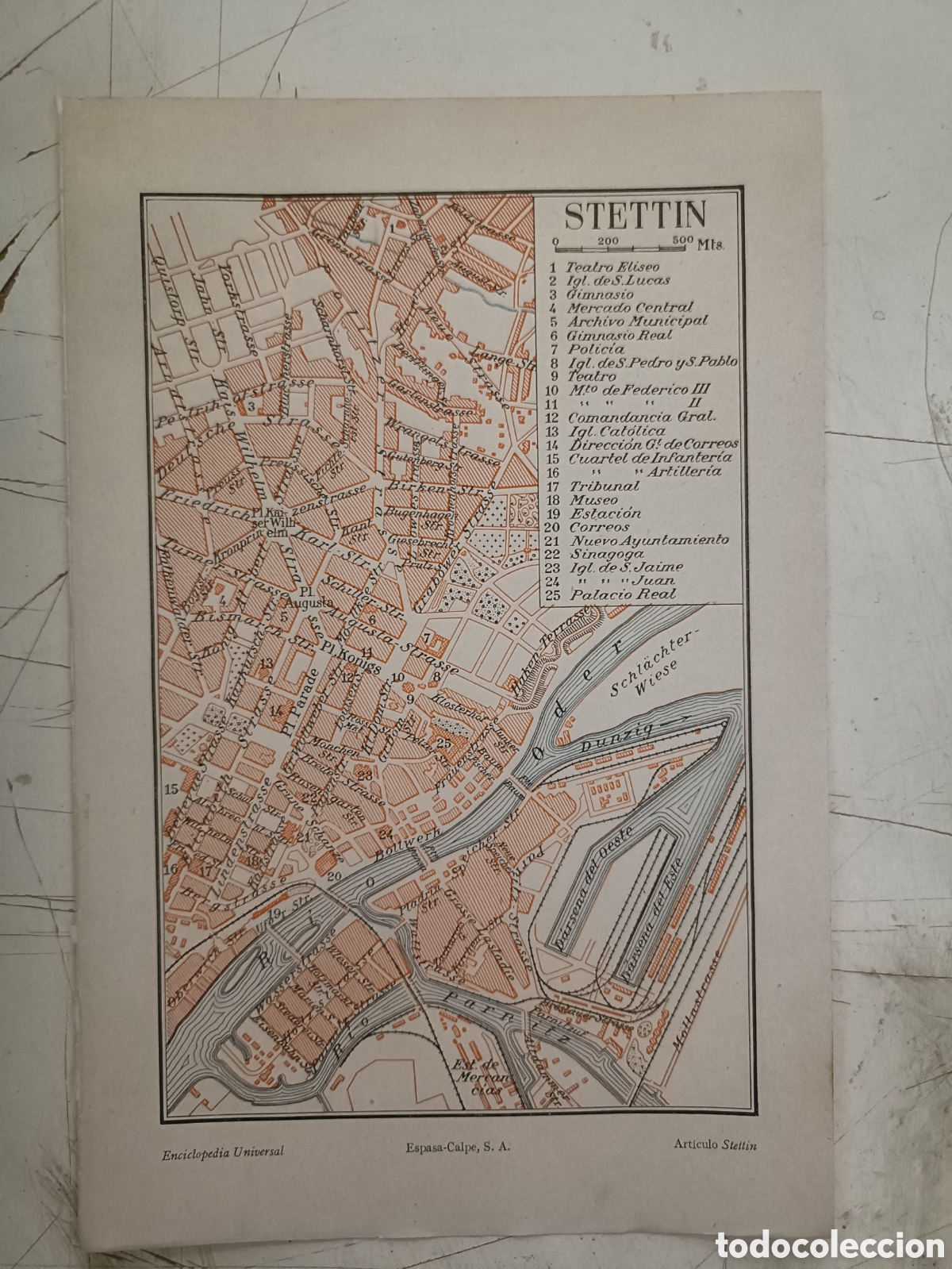 Mapas contempor&aacute;neos: Antiguo Plano de Settin - Foto 1