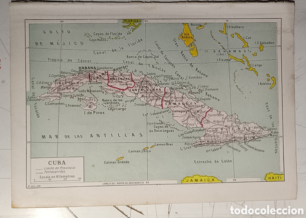 Mapas contempor&aacute;neos: Antiguo Plano de Cuba - Foto 1
