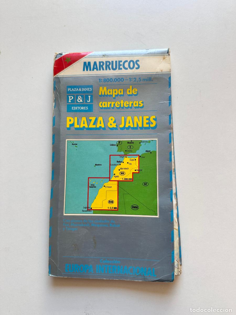 Mapas contempor&aacute;neos: MAPA DE CARRETERAS MARRUECOS - Foto 1