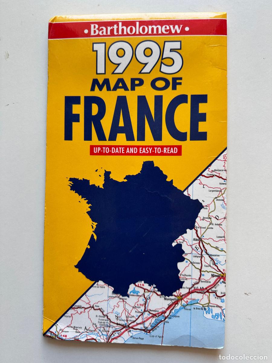 Mapas contempor&aacute;neos: MAPA DE CARRETERAS FRANC&Iacute;A - Foto 1