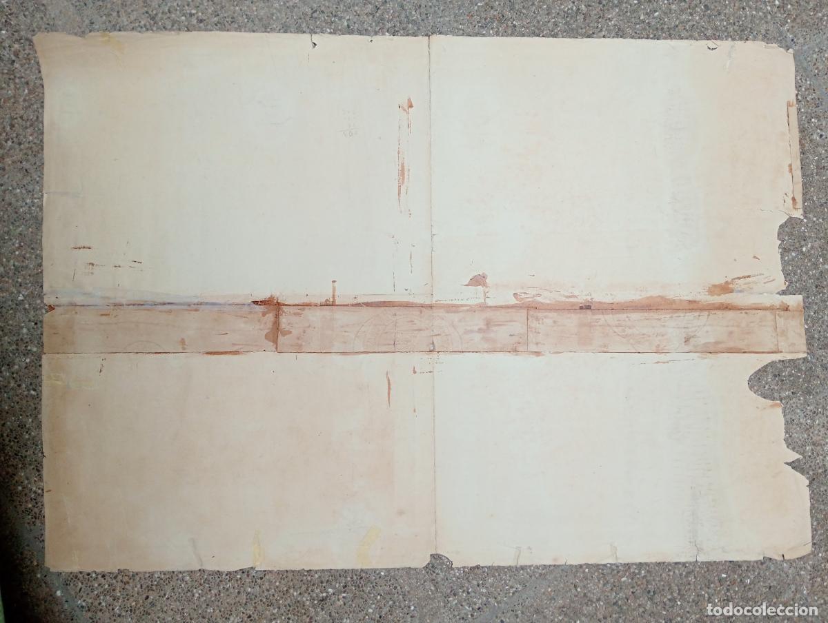 Mapas contempor&aacute;neos: Mapa Puerto de Mah&oacute;n - A&ntilde;o 1896 - - Foto 5