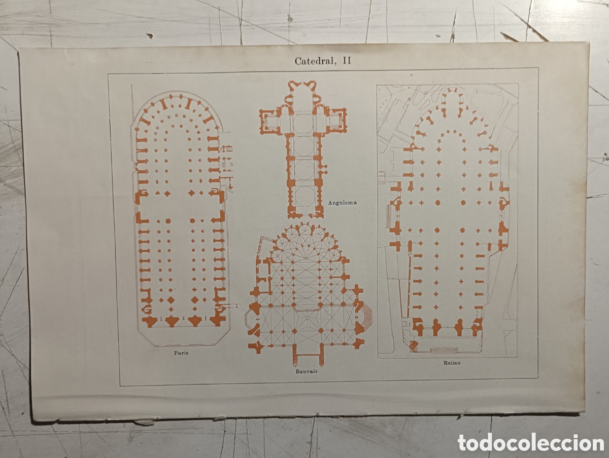 Mapas contempor&aacute;neos: Planos de plantas de Catedrales - Foto 1