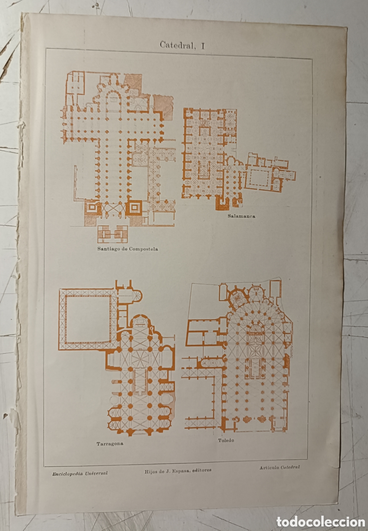 Mapas contempor&aacute;neos: Planta de Catedrales - Foto 1