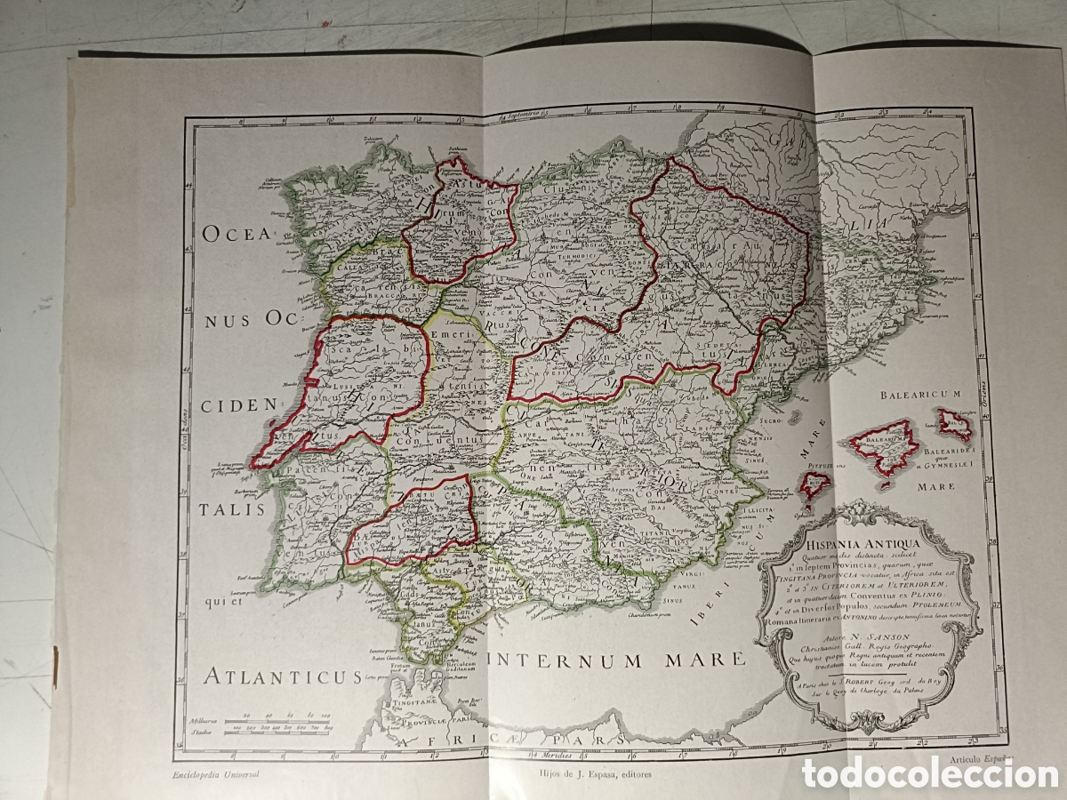 Mapas contempor&aacute;neos: Mapa de la Hispania Antiqua - Foto 1