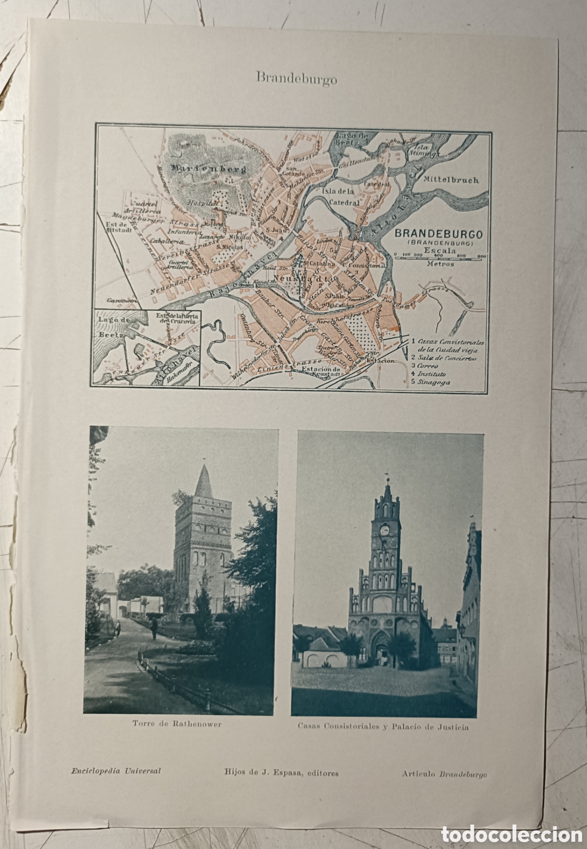 Mapas contempor&aacute;neos: Plano de Brandeburgo - Foto 1