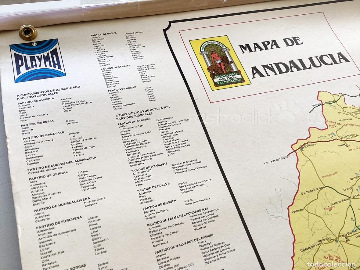 Mapas contempor&aacute;neos: Mapa de Andaluc&iacute;a &ndash; PLAYMA &ndash; 1983 - Foto 2