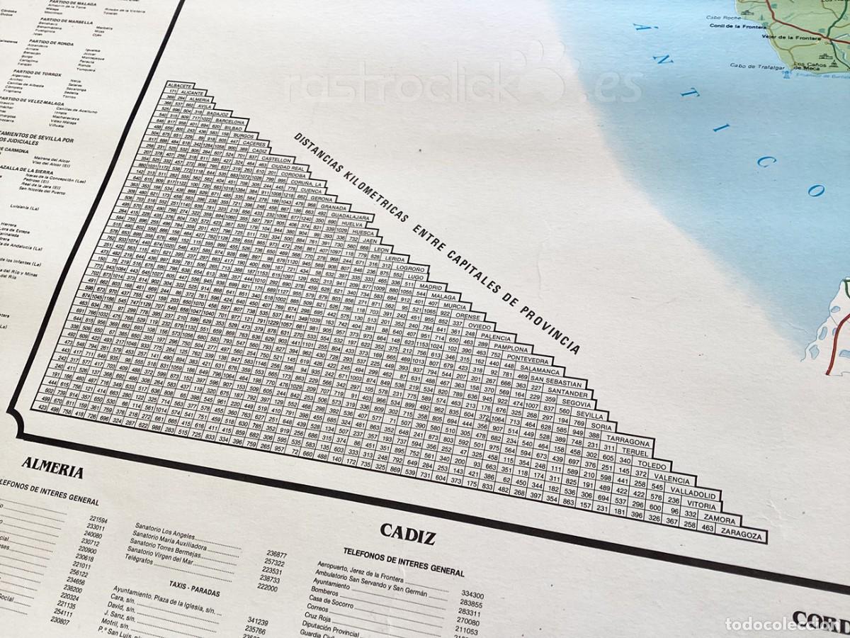 Mapas contempor&aacute;neos: Mapa de Andaluc&iacute;a &ndash; PLAYMA &ndash; 1983 - Foto 5