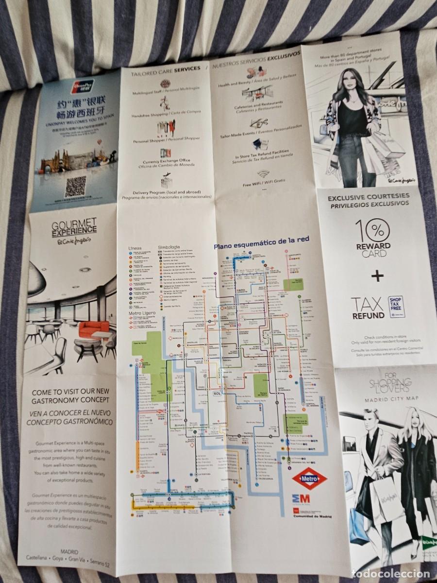 Mapas contempor&aacute;neos: Mapa Desplegable De La Ciudad De Madrid. - Foto 6