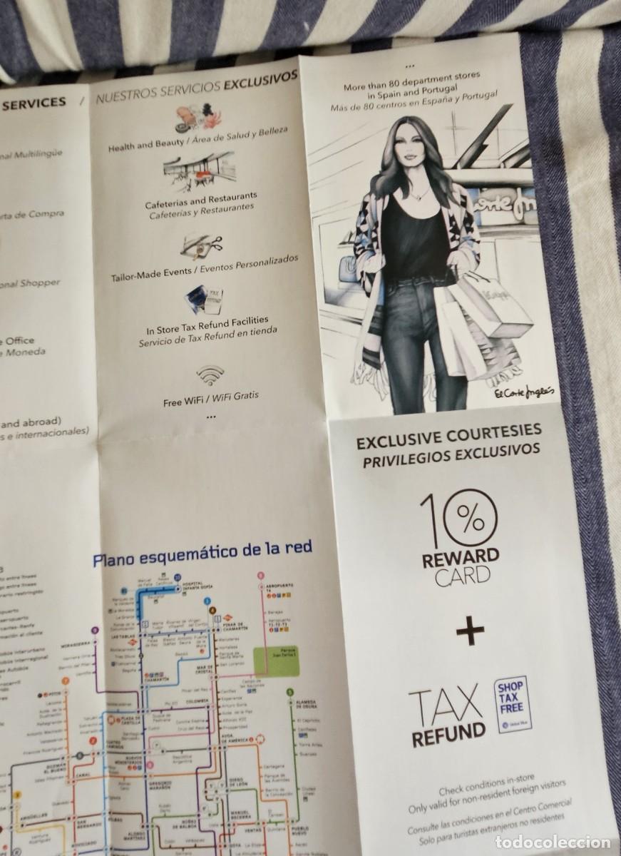 Mapas contempor&aacute;neos: Mapa Desplegable De La Ciudad De Madrid. - Foto 8