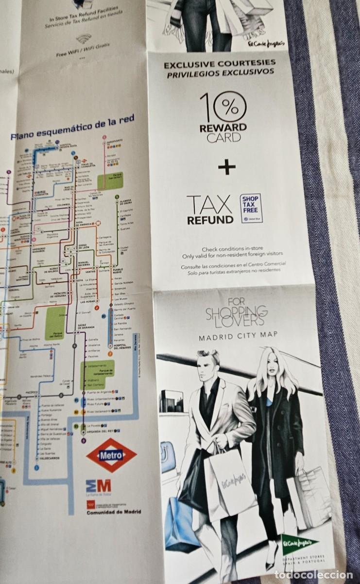 Mapas contempor&aacute;neos: Mapa Desplegable De La Ciudad De Madrid. - Foto 9