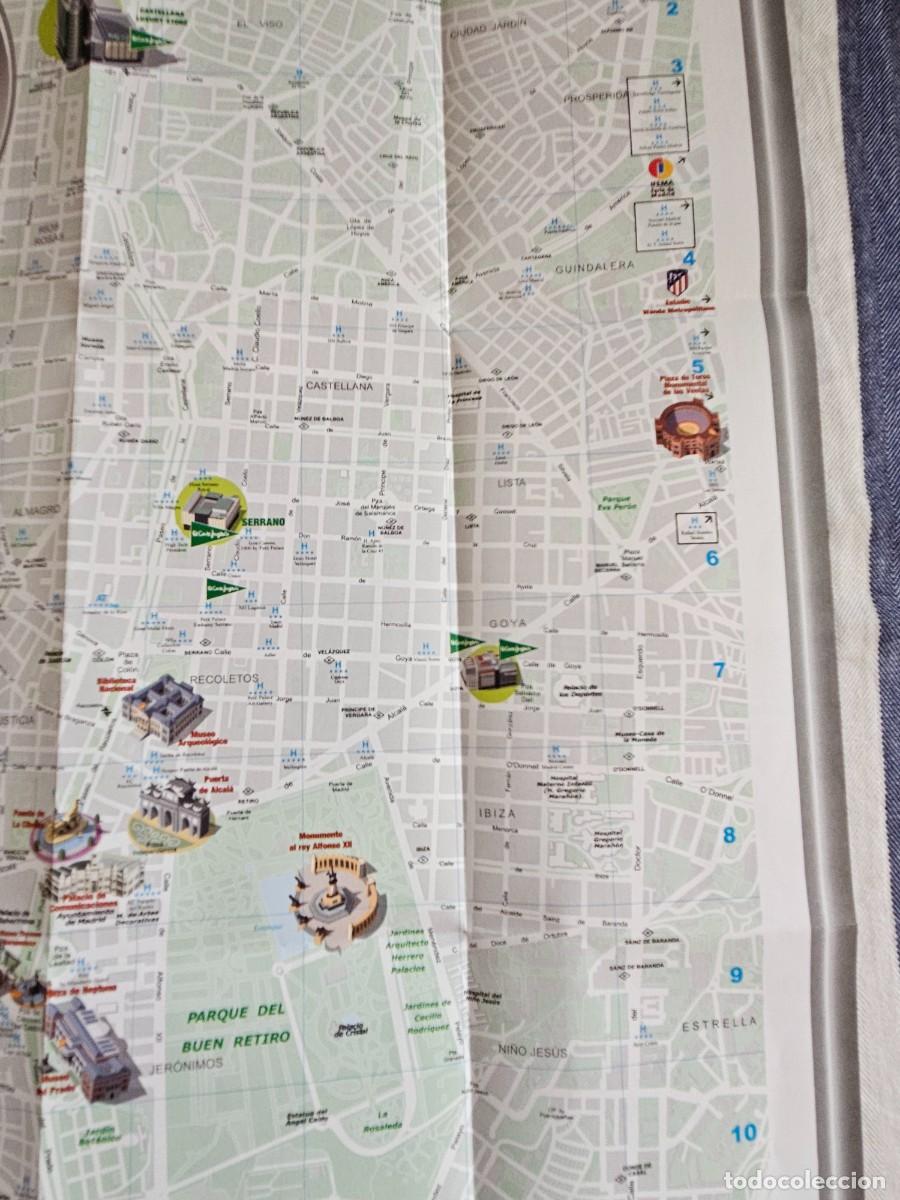 Mapas contempor&aacute;neos: Mapa Desplegable De La Ciudad De Madrid. - Foto 15