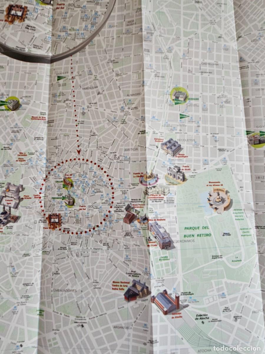 Mapas contempor&aacute;neos: Mapa Desplegable De La Ciudad De Madrid. - Foto 16
