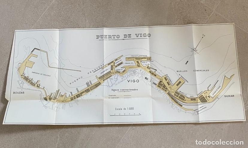 Mapas contempor&aacute;neos: Vigo. Mapa plano Puerto. - Foto 1