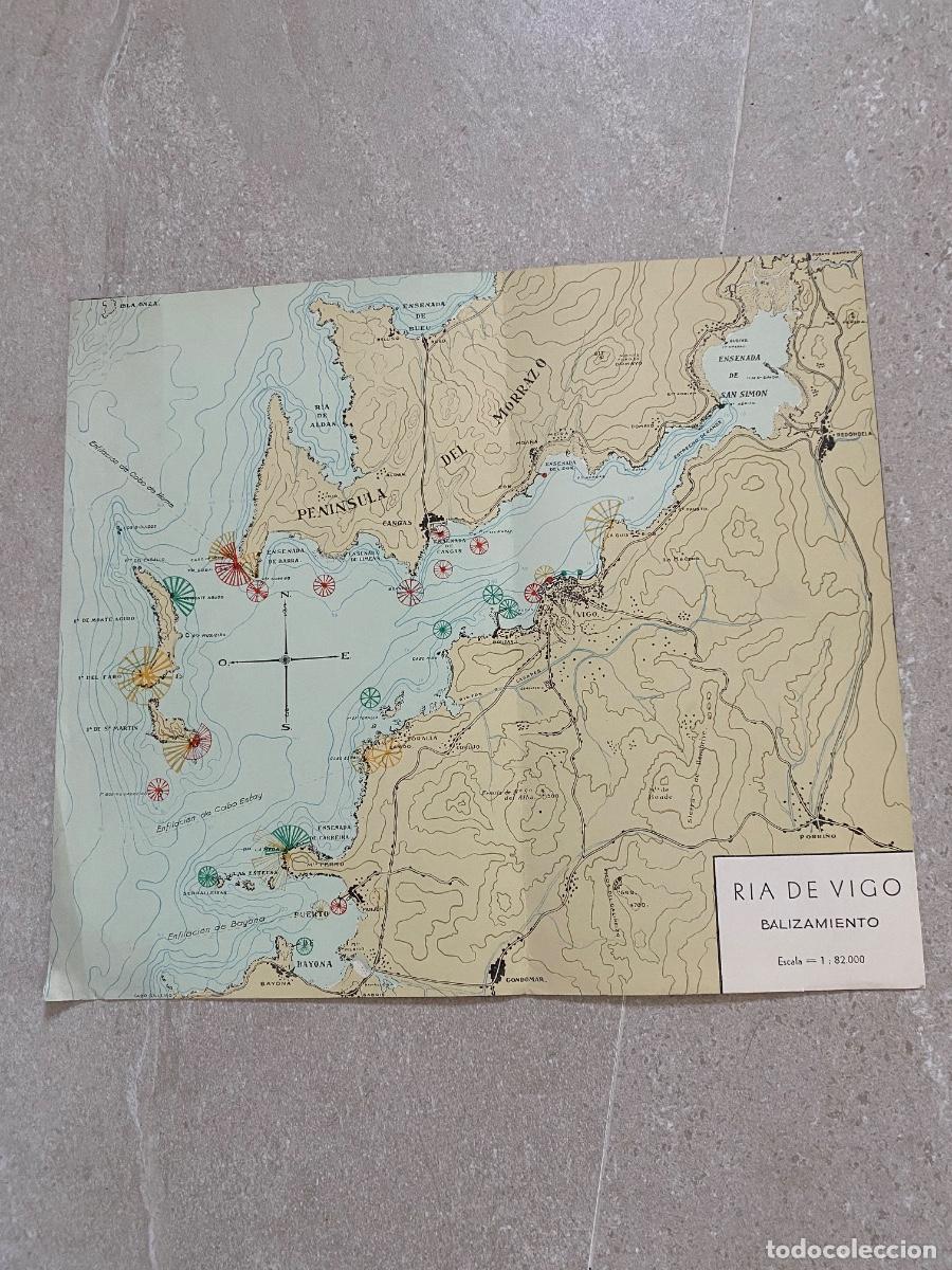 Mapas contempor&aacute;neos: Vigo. Mapa plano Ria - Foto 1