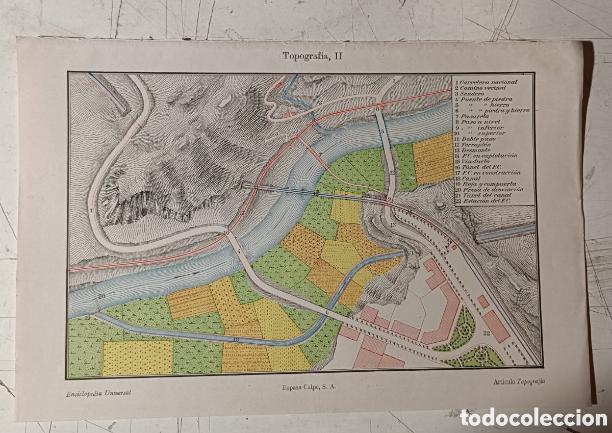 Mapas contempor&aacute;neos: Plano de Topograf&iacute;a II - Foto 1