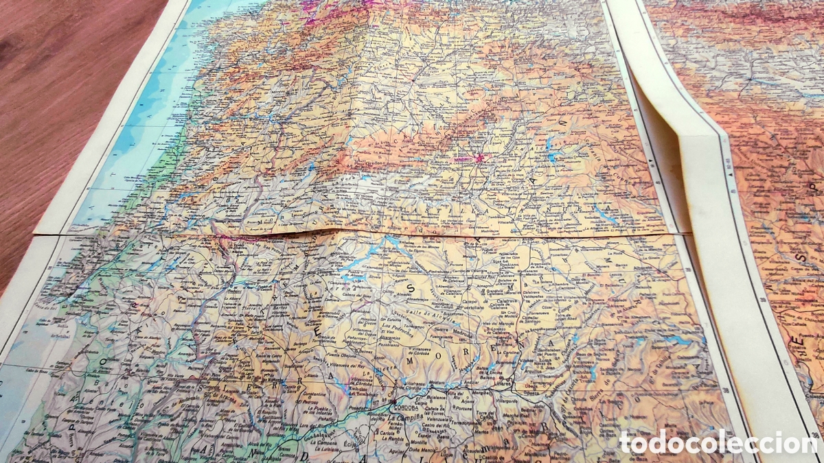 Mapas contempor&aacute;neos: Lote laminas mapas Espa&ntilde;a - Foto 3