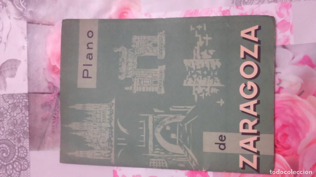 Mapas contempor&aacute;neos: Plano antiguo de Zaragoza - Foto 1