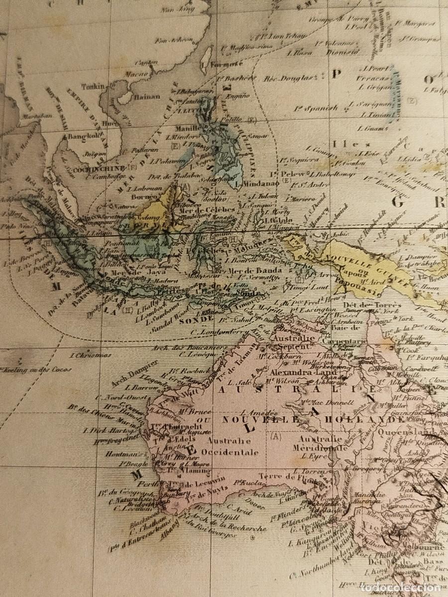 Mapas contempor&aacute;neos: 1884. Mapa. Oceanie. Migeon. - Foto 4