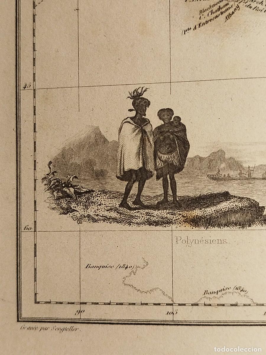 Mapas contempor&aacute;neos: 1884. Mapa. Oceanie. Migeon. - Foto 5