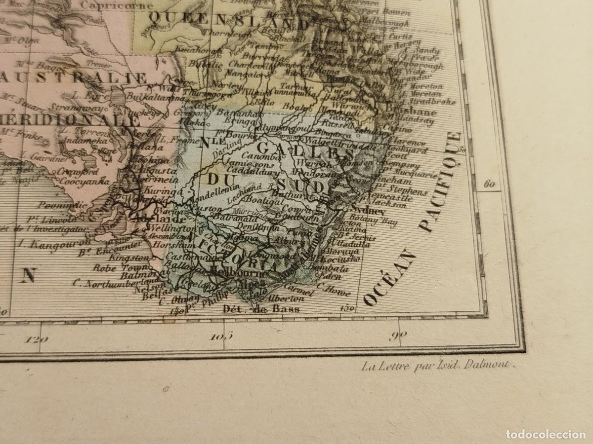 Mapas contempor&aacute;neos: 1884. Mapa. Oceanie. Migeon. - Foto 8