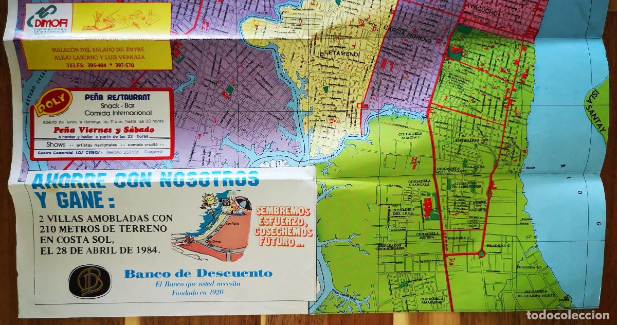 Mapas contempor&aacute;neos: MAPA GUAYAQUIL - ECUADOR - Foto 2