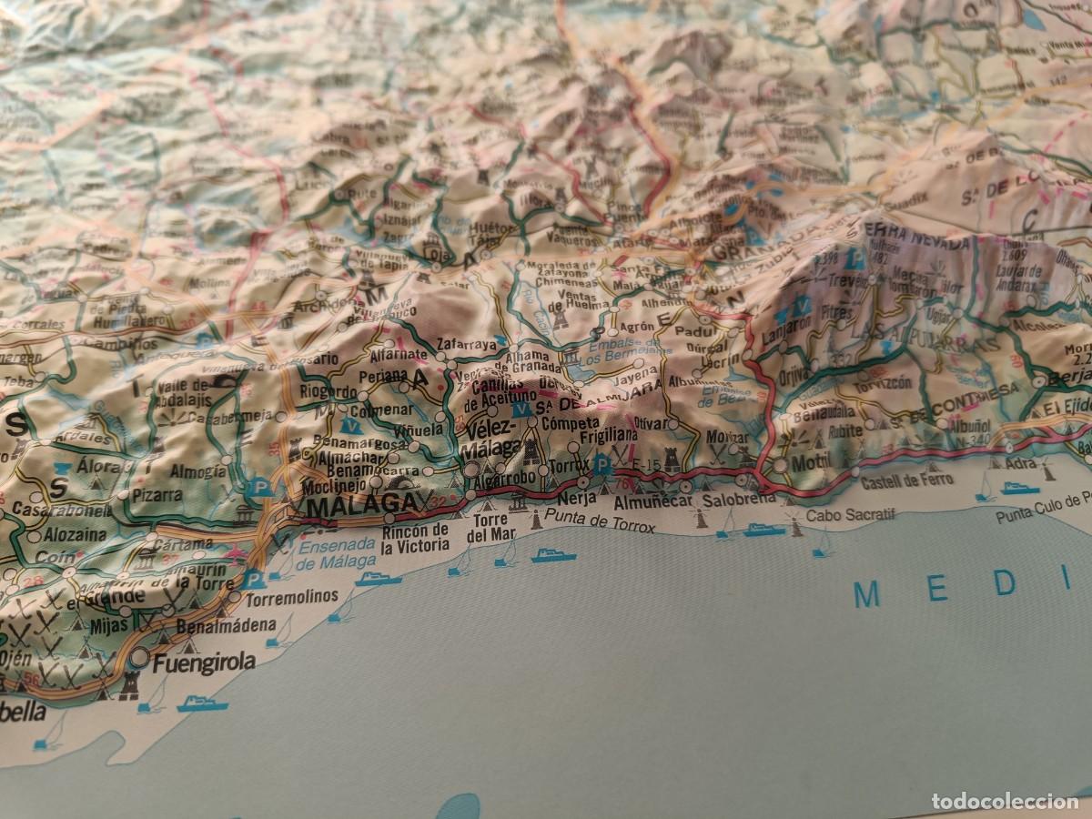 Mapas contempor&aacute;neos: MAPA EN RELIEVE DE ANDALUC&Iacute;A - Foto 3