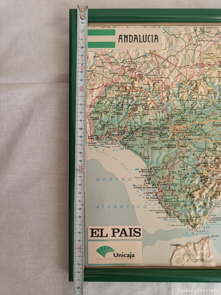 Mapas contempor&aacute;neos: MAPA EN RELIEVE DE ANDALUC&Iacute;A - Foto 8