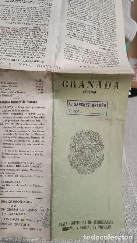 Mapas contempor&aacute;neos: Plano de Granada A&ntilde;o 1958 - Foto 2