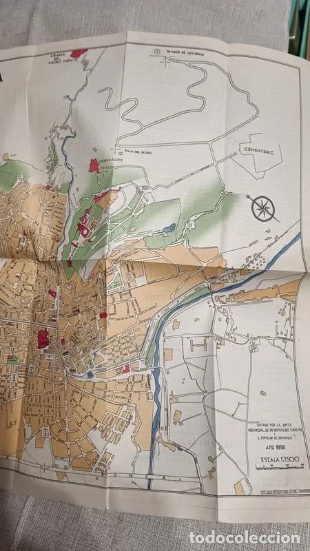 Mapas contempor&aacute;neos: Plano de Granada A&ntilde;o 1958 - Foto 7