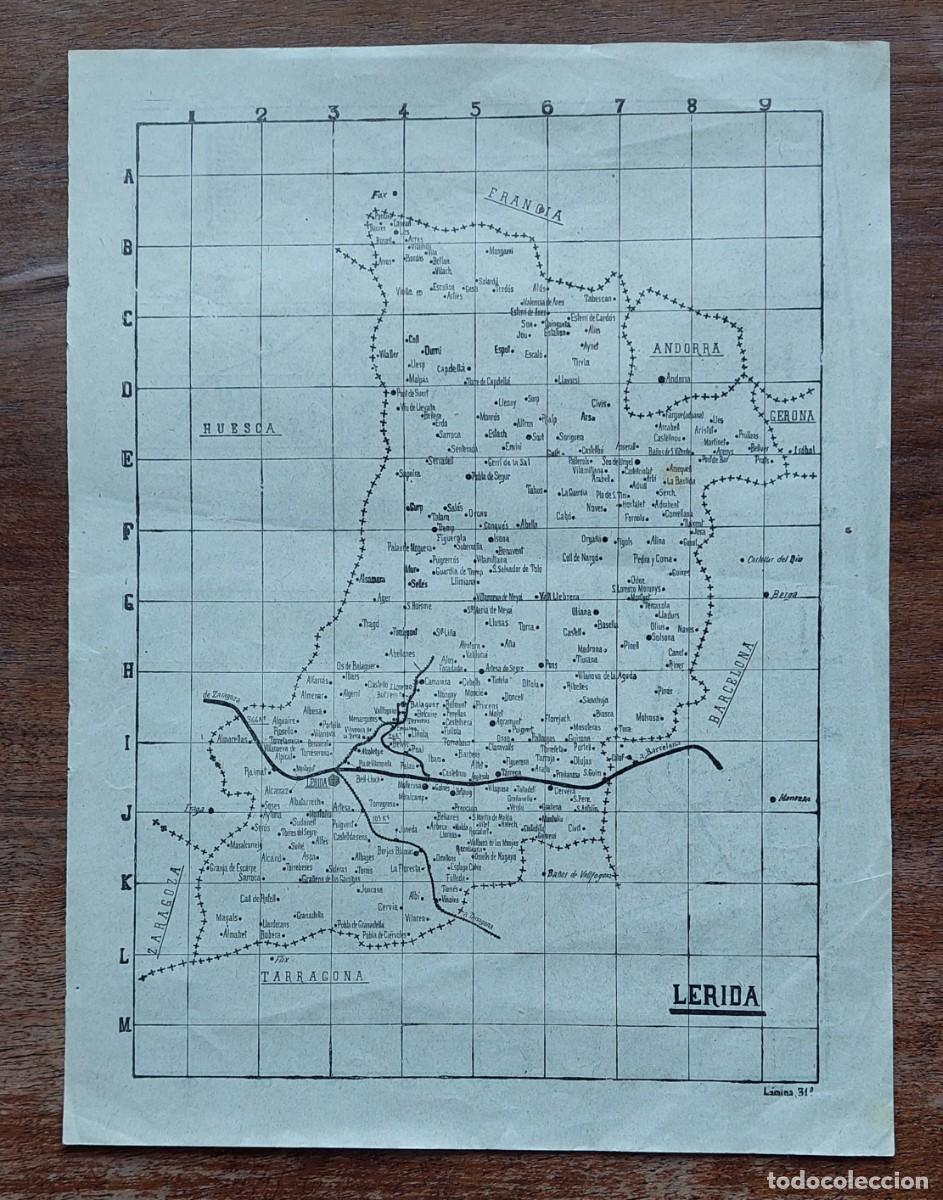 Mapas contempor&aacute;neos: MAPA LERIDA LOGRO&Ntilde;O LLEIDA RIOJA - Foto 1