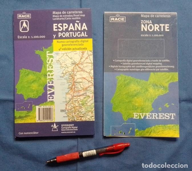 Mapas contempor&aacute;neos: Mapa Espa&ntilde;a y Portugal - Foto 1