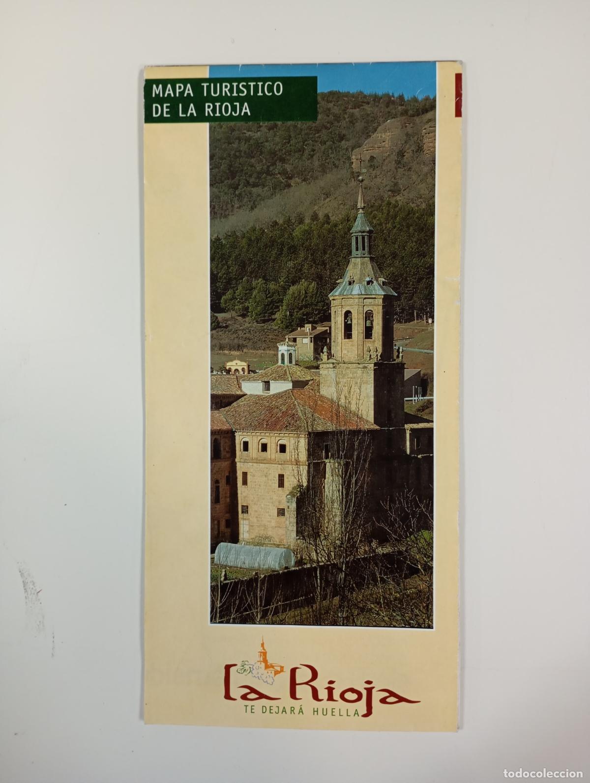 Mapas contempor&aacute;neos: MAPA TUR&Iacute;STICO DE LA RIOJA. 1997. TDKP28C - Foto 1
