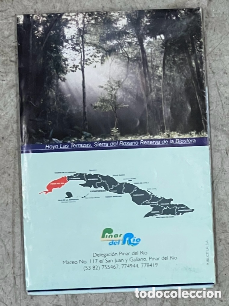 Mapas contempor&aacute;neos: Mapa Tur&iacute;stico Pinar del R&iacute;o. Cuba. 2005. - Foto 2