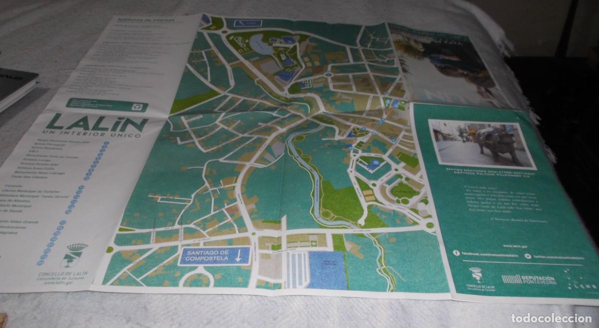 Mapas contempor&aacute;neos: Mapa de turismo de Lalin - Foto 2