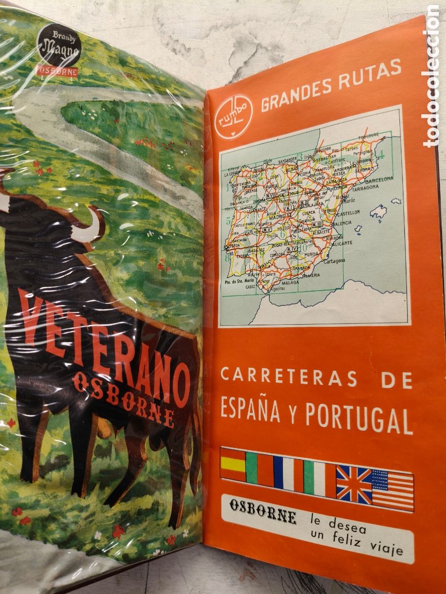 Mapas contempor&aacute;neos: Mapa de carreteras obsequio osborne - Foto 2