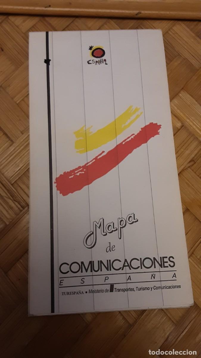 Mapas contempor&aacute;neos: Mapa de Comunicaciones ESPA&Ntilde;A. - Foto 1